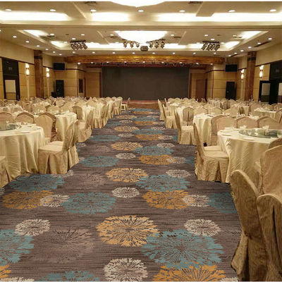 Padrão personalizado de lã tecida Nylon Luxury Axminster Hotel Tapete de salão de baile para carros Oração