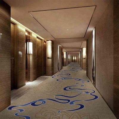 Hotel corredor PET FRIENDLY 100% Nz Wool Axminster Tapete com design personalizado de luxo
