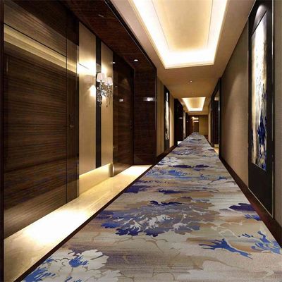 Hotel corredor PET FRIENDLY 100% Nz Wool Axminster Tapete com design personalizado de luxo