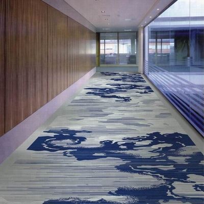 Hotel corredor PET FRIENDLY 100% Nz Wool Axminster Tapete com design personalizado de luxo
