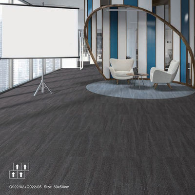 Pavimentos de escritórios comerciais e de hotéis Laváveis Modernos, de Nylon Geométrico PE, com azulejos de carpete