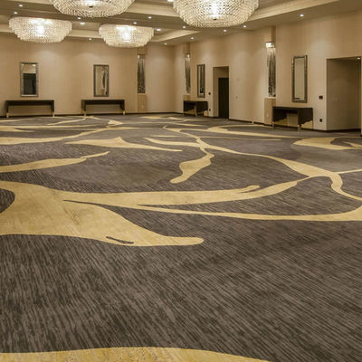 Tapete Axminster lavável para restaurante de design personalizado e piso de hotel de 5 estrelas