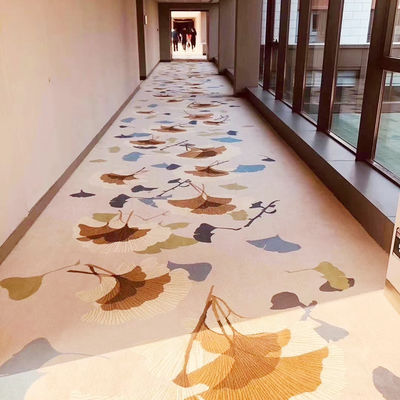 Quarto de quarto ou quarto de hotel à prova de fogo lavável Tapetes de corredor largo e largo em cores personalizadas