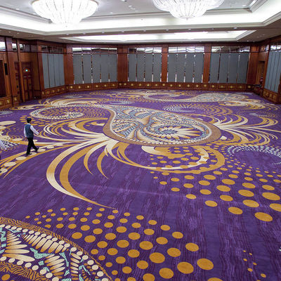 Tapeçaria de cores personalizadas MACHINE MADE Axminster para Hotel Sala de estar Cinema Home Theater