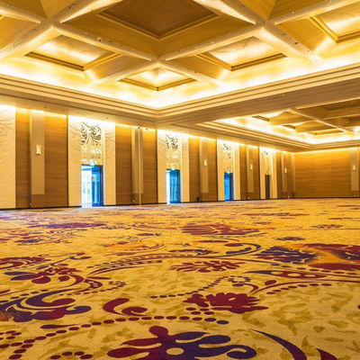 Tapeçaria de cores personalizadas MACHINE MADE Axminster para Hotel Sala de estar Cinema Home Theater