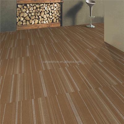500mm*500mm PP Modular Carpet Tile PVC Backing Machine Made Carpet para quarto