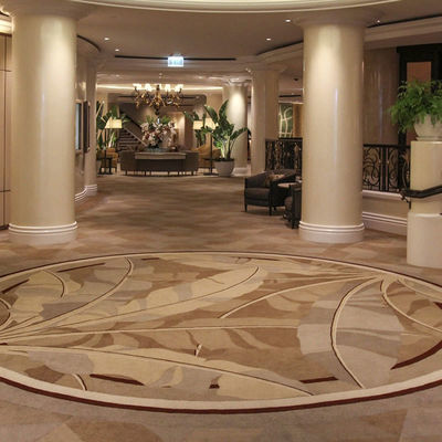 Tapete de Axminster para corredor em hotel de 5 estrelas Função do quarto de hóspedes Feito por máquina