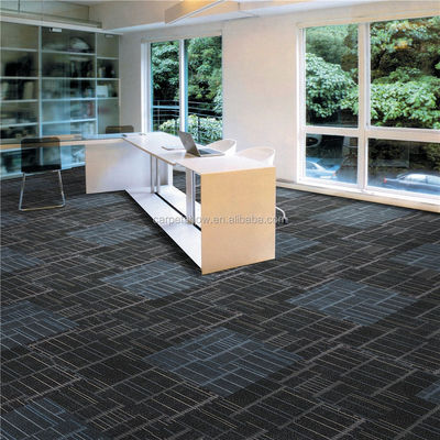 100% PP Stripe Design Office Carpet Tile BALANCE para o setor comercial da Malásia