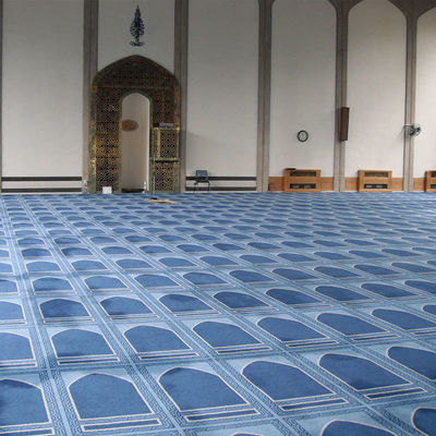 Padrões personalizados Mesquita Oração Tapete Cortado Empilhadeira Construção 4 * 25 M Rolo Mesquita Muçulmana