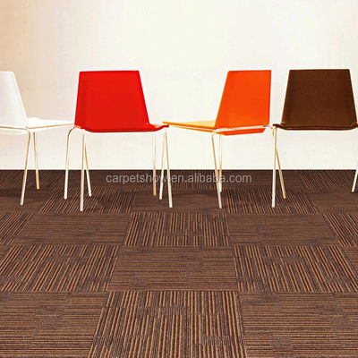 50*50cm Tufted Modern Office PP Carpet Tile com Bela Cor