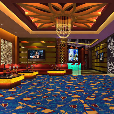 Cor personalizada de lã de luxo Tapete de parede a parede Axminster para 5 estrelas Alfombras Hotel