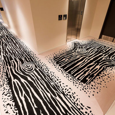 Tapete de poliamida de estilo hotel rolos de tufo macio para interiores / exteriores superior e design