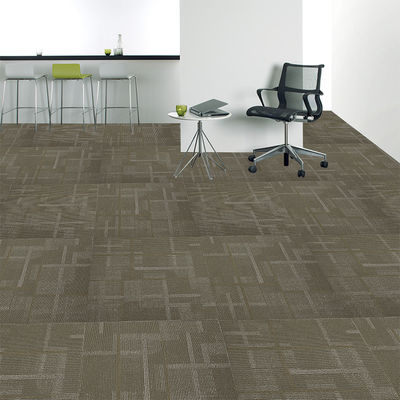 Loop Pile Construção Carpet Tiles Super Setembro PVC Backing 50x50 PP Carpet Floor