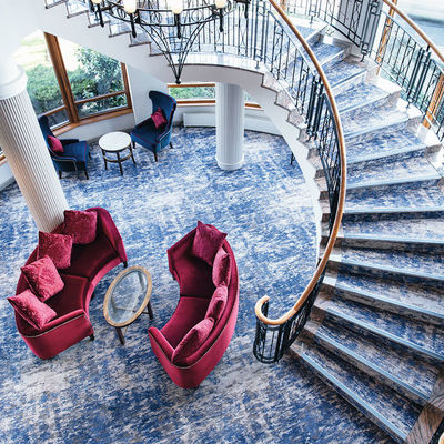 Modernos Silverstone Luxury Hotel Tapete Tapete De Saloon Cinema Teatro Axminster Tapete para Casino