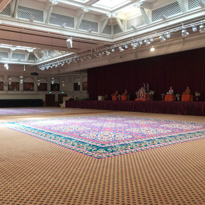 Final Banquete Sala de baile Hotel Tapete para Adultos Alfombras Modernas Salão À Prova de Fogo