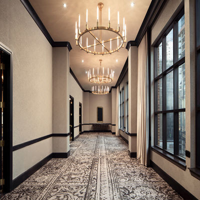 Tapete de hotel profissional para salão de banquetes de hotel de luxo