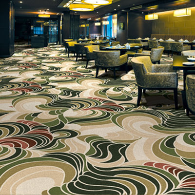 Rectangular Moderno Lobby Tapetes para 5 estrelas Hotel Salas de baile Moquete Tapete de parede para parede