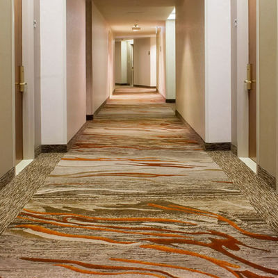Tapete de piso de corredor de lobby de hotel comercial com 3,66m 12ft ou 4m 13,12ft largura