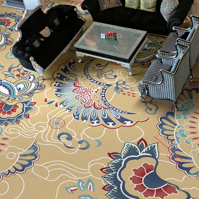 Sala de baile e quarto de hotel Rectângulo Axminster Hotel Tapete TAPI Nylon Moquete impresso