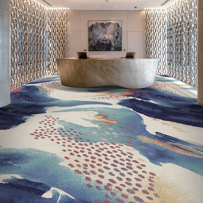 Sala de baile e quarto de hotel Rectângulo Axminster Hotel Tapete TAPI Nylon Moquete impresso