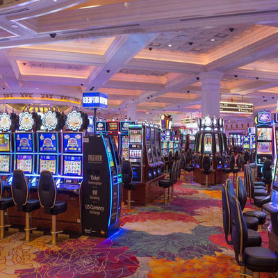 Tapete 100% de Nylon Impresso para piso do Axminster Casino