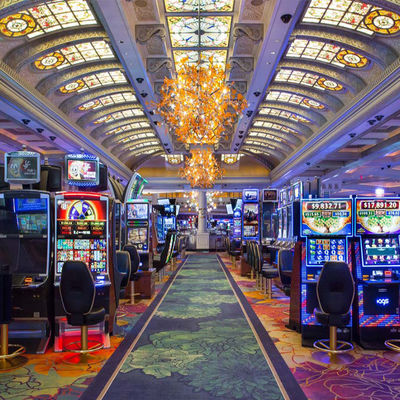 Tapete 100% de Nylon Impresso para piso do Axminster Casino