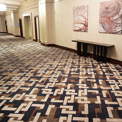 Salão de banquetes PET FRIENDLY Logotipo personalizado Nome Grau PP Quartos de hotel Carpet Tiles Impressão