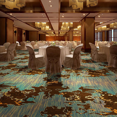 80% NZ lã 20% Nylon Sala de baile Tapete Axminster para Hotel Sala de Banquetes