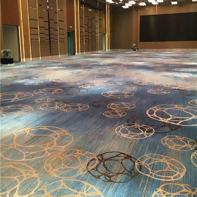 Hotel de luxo Sala de banquetes Sala de baile à prova de som Tapete Axminster com 7x7-7x12 Densidade