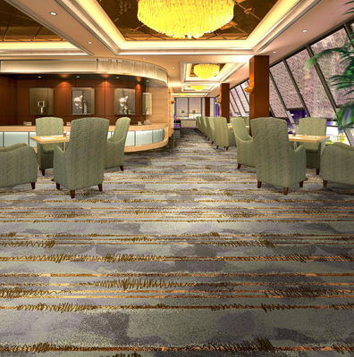 80% NZ lã 20% Nylon Sala de baile Tapete Axminster para Hotel Sala de Banquetes
