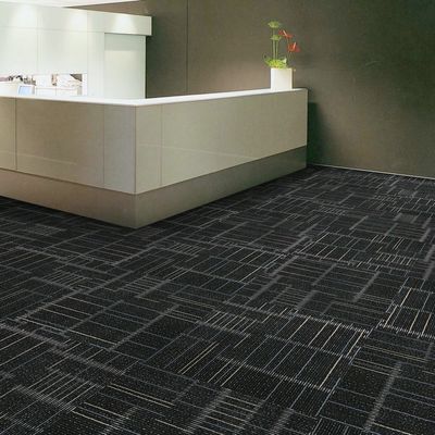 50x50cm de papel higiénico lavável, sala de conferências, carpete comercial, com peso de pilha de 520g/m2