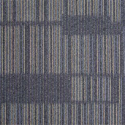 Altura da pilha 4mm 650g/m2 50x50cm Carpete de escritório de telhas quadradas em design moderno 100% Nylon