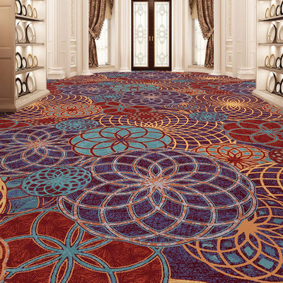 Rectangular Luxury Hotel Carpet Roll para quarto de hotel de 5 estrelas Soundproof Runner Carpet