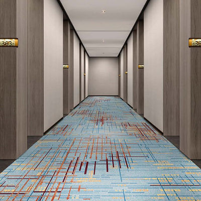 Rectangular Luxury Hotel Carpet Roll para quarto de hotel de 5 estrelas Soundproof Runner Carpet
