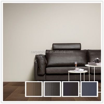 6 Cores Máquina Tufted Loop Pile Nylon Carpet Tile insonorizado com padrão abstrato