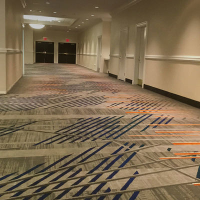 Tapete Axminster moderno para banquete comercial e hotel de luxo em alta qualidade
