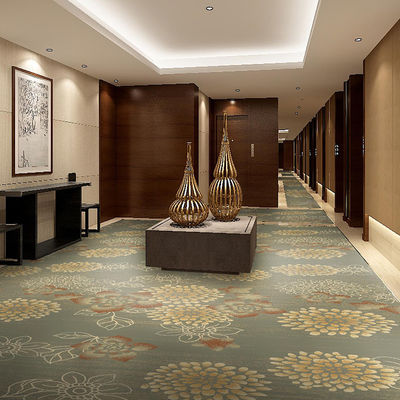 Tapete de parede a parede muçulmano persa de pilha alta para quarto de hotel e cassino em estilo moderno