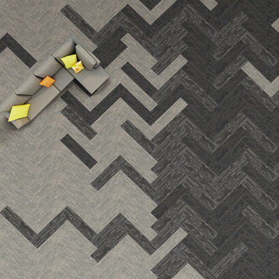 Tapete modular de piso anti-incêndio para escritório feito de nylon