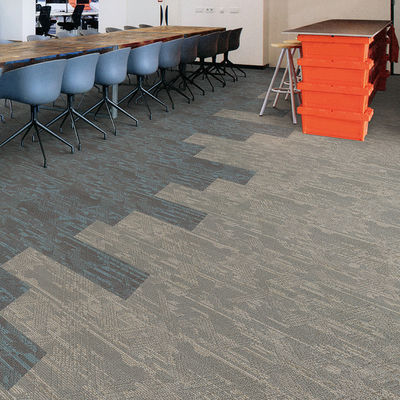 Tapete modular de piso anti-incêndio para escritório feito de nylon