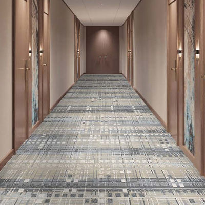Impressão de tapetes de hotéis modernos tapetes para banquetes de parede a parede do corredor