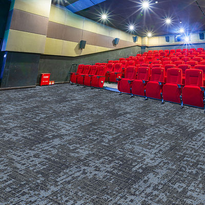 Jacquard Loop Pile Cinema Corridor Tapete com 5,5 mm de altura de pilha e 950 g/m2 de peso de pilha