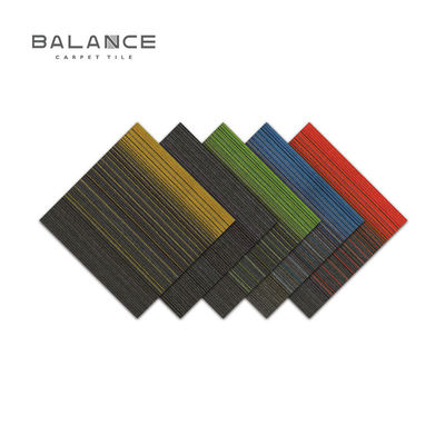 50x50 Padrão em placas Betume/PVC Backing Soundproof Lavável Quadrado Office Room Carpet Tiles