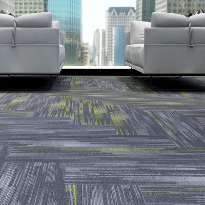 Moderno de escritório quarto carpete telha com padrão quadrado design e material de nylon