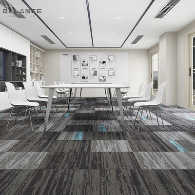 Tapete de escritório modular 50x50 peso de pilha 520g/m2 quadrado azulejos de tapete removíveis de luxo
