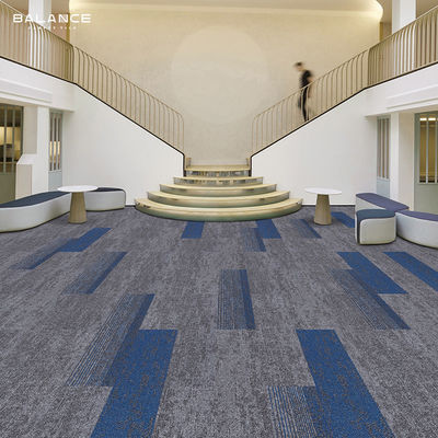 25X100 Chapas de tapete de piso de escritório espessura total Aproximadamente 6,0 mm para áreas de escritório quadradas