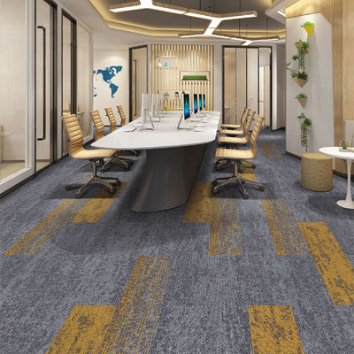 100% polipropileno para escritório, azulejos de alfombra comercial, 50x50cm, quadrados para o corredor do hotel