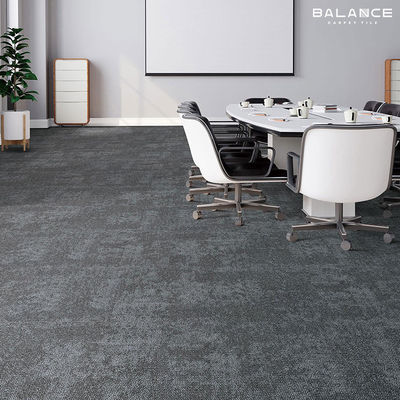 MACHINE MADE Fashion Office Room Plain Nylon/PP Carpet Tiles para o luxo moderno