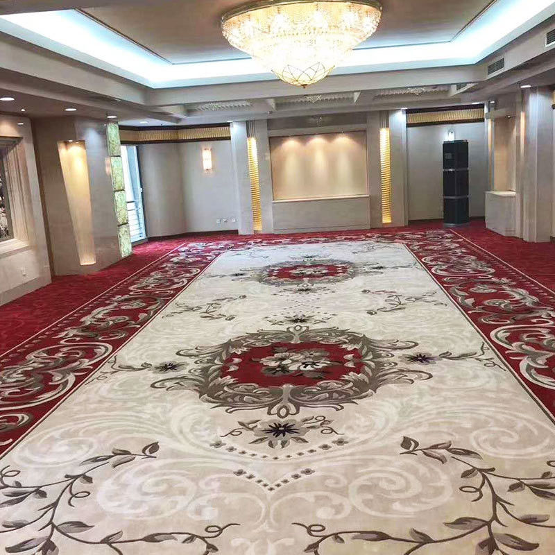 Carpete e tapetes de lã de madeira de madeira de luxo para sala de estar moderno