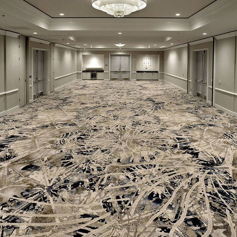 Tapete de hotel de alta qualidade Decoração de tapete marinho ecológico para quarto de hotel casino