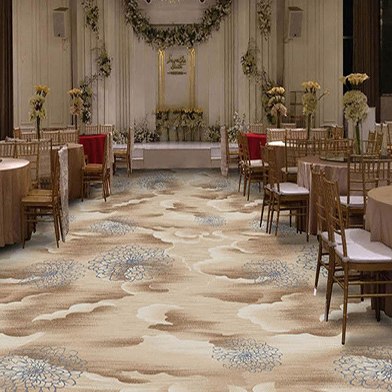 Tapete de padrão personalizado para corredor de hotel de luxo e sala de banquetes em locais comerciais